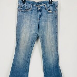 7 For All Mankind Rhinestone Bootcut Jeans – Women’s Size 28